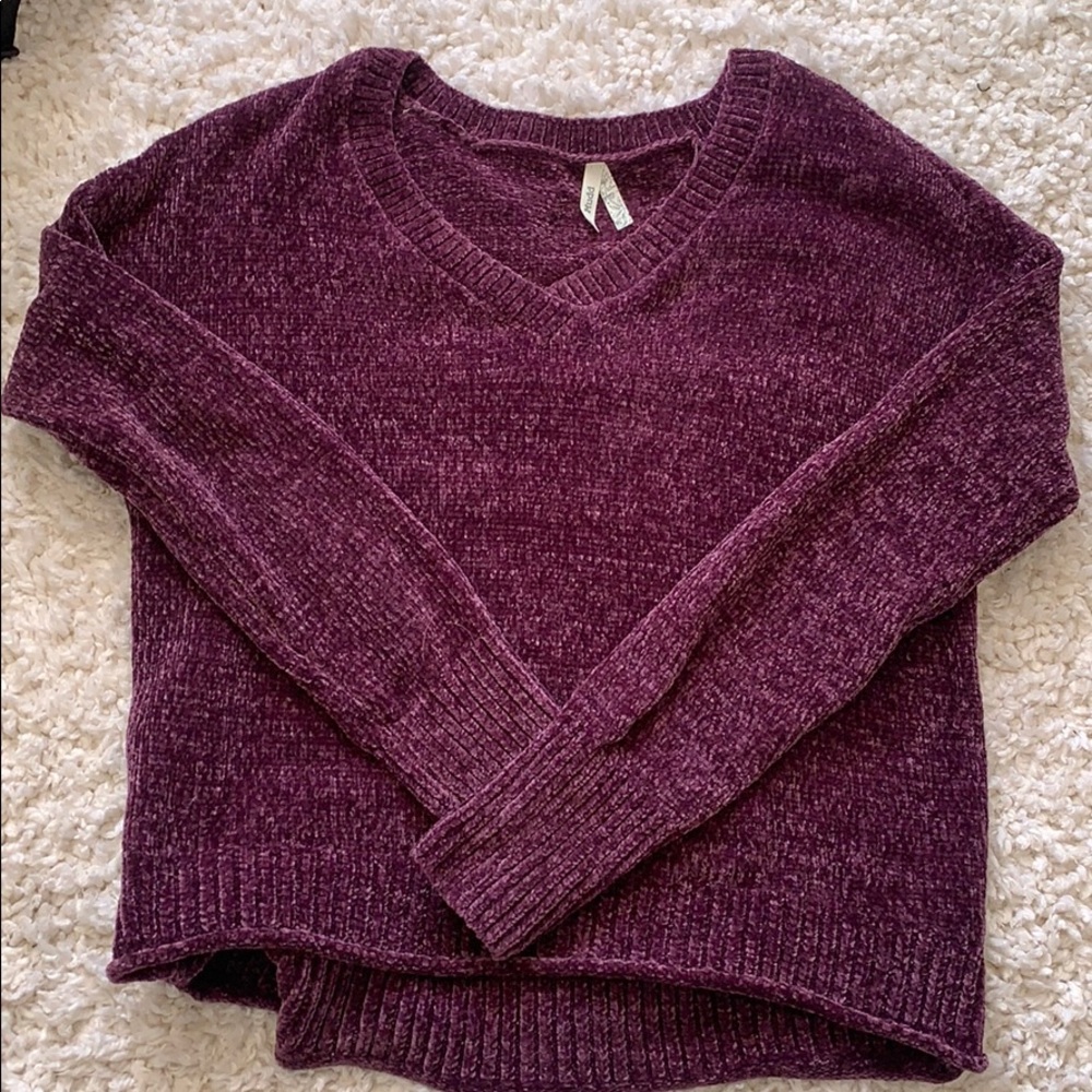 🦋Mudd purple sweater